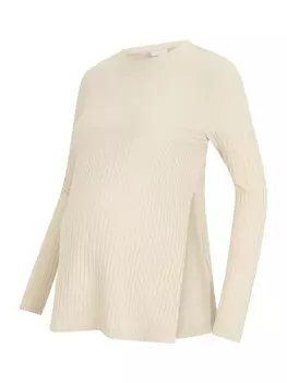 Рубашка MAMALICIOUS MLBeysa, светло-бежевый