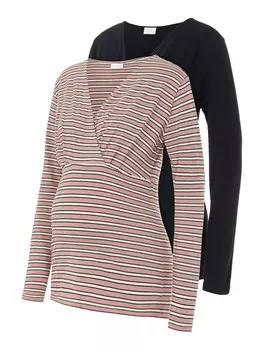 Рубашка MAMALICIOUS, пудра