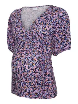 Рубашка MAMALICIOUS Wanessa, сиреневый