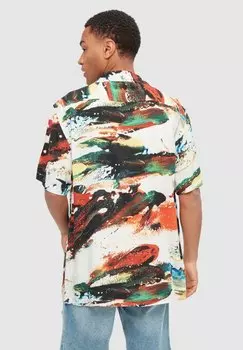 Рубашка Manchas De Pintura INSIDE, белая