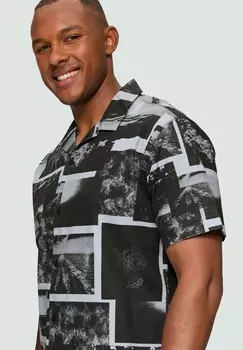 Рубашка MANCHES COURTES ALL-OVER QS, светло-голубой