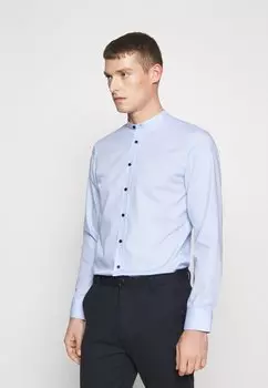 Рубашка Mandarin Slim Fit Seidensticker, цвет hellblau