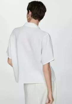 Рубашка Mango, белая
