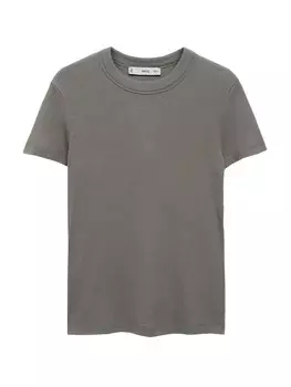 Рубашка MANGO BELMONTE, темно-серый