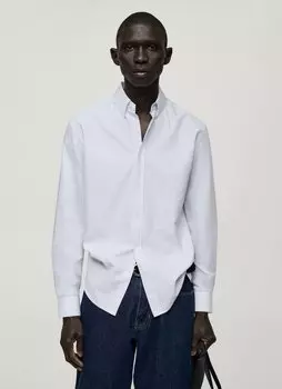Рубашка Mango, белый