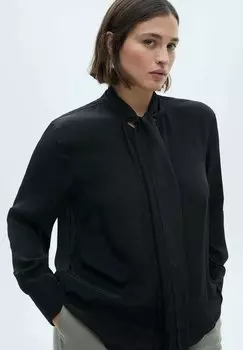 Рубашка Mango, черный