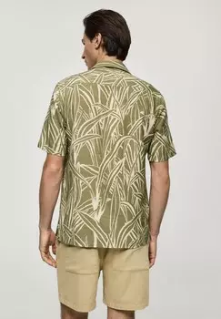 Рубашка Mango, хаки