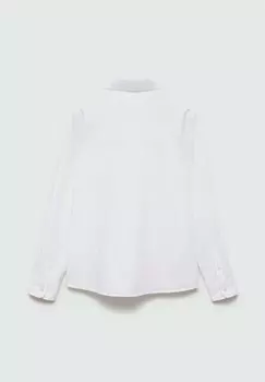 Рубашка Mango Kids, белый