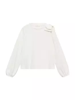 Рубашка MANGO KIDS GALA, белый