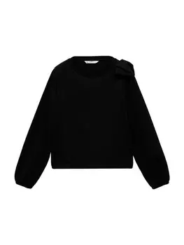 Рубашка MANGO KIDS GALA, черный