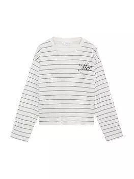 Рубашка MANGO KIDS MER, белый