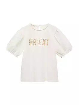 Рубашка MANGO KIDS VIRGO, белый