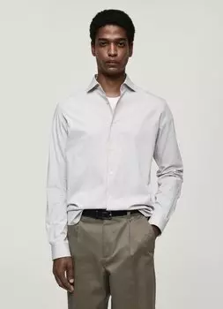 Рубашка Mango, коричневый