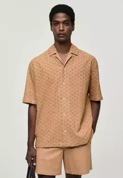 Рубашка Mango, лососевый