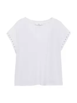 Рубашка MANGO LUNA, белый