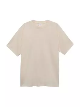 Рубашка MANGO MAN CIRCO, песочный