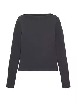 Рубашка MANGO MURMI, антрацит