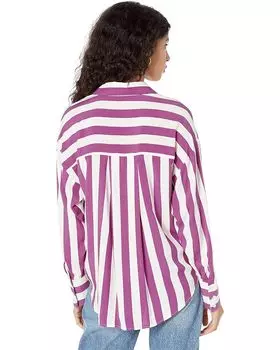 Рубашка MANGO New Shirt, розовый