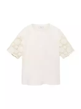 Рубашка MANGO PETUNIA, белый