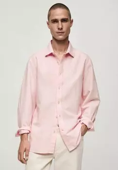 Рубашка Mango, розовый