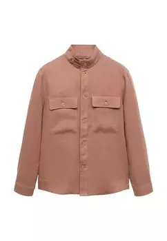 Рубашка Mango, розовый