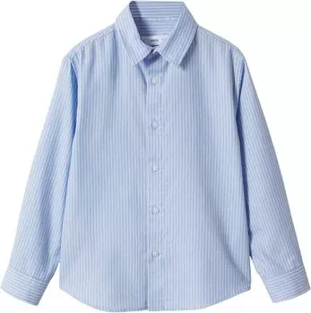 Рубашка Mango Shirt Valenti, цвет Celeste
