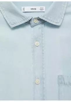 Рубашка Mango, синий