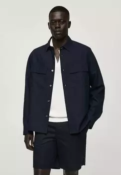 Рубашка Mango, синий