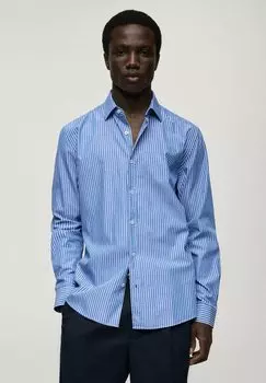 Рубашка Mango, светло-голубой