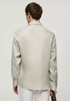 Рубашка Mango, зеленая вода