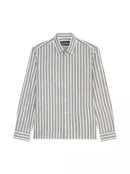 Рубашка Marc O'Polo Hemd shaped, цвет multi/green goose