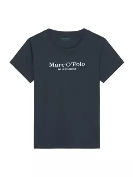 Рубашка Marc O'Polo Mix & Match Cotton, темно-синий