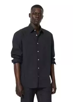 Рубашка Marc O'Polo с длинными рукавами "в мелкую клетку", синий