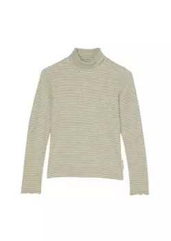 Рубашка Marc O'Polo с длинными рукавами "из эластичной смеси органического хлопка", серый