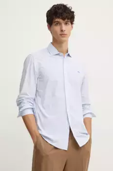 Рубашка MARK из хлопка Pepe Jeans, синий