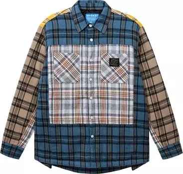 Рубашка Market Thrift Flannel Long-Sleeve 'Multicolor', разноцветный