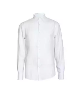 Рубашка Marks & Spencer Regular fit Button Up, белый