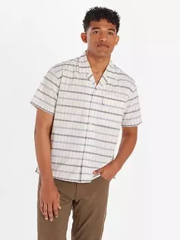 Рубашка Marmot Funktionshemd Muir Camp Novelty, цвет Creme/Lila