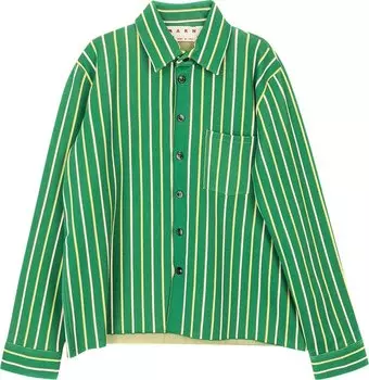 Рубашка Marni 'Green', зеленый
