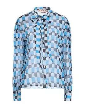 Рубашка Marni, лазурный