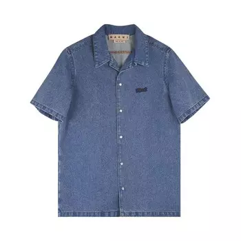Рубашка Marni Shirt, цвет Cobalt