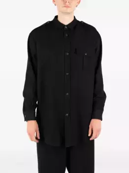 Рубашка Marr с застежкой на пуговицы Socit Anonyme, черный