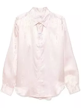 Рубашка Martine Rose с узорчатым жаккардом, розовый