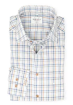 Рубашка MARVELIS Modern Fit Business, бежевый