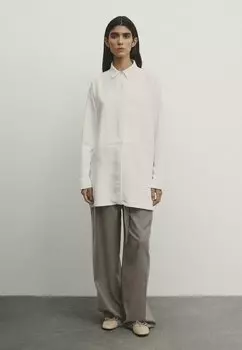 Рубашка Massimo Dutti, белый
