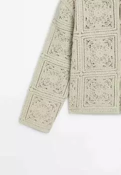 Рубашка Massimo Dutti, бежевая