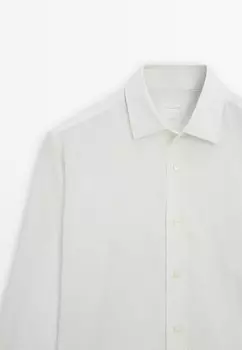 Рубашка Massimo Dutti, бежевый
