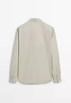 Рубашка Massimo Dutti, бежевый