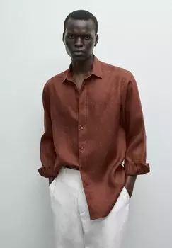 Рубашка Massimo Dutti, бургундия