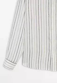 Рубашка Massimo Dutti, коричневый